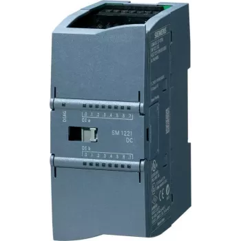 Siemens 6ES7221-1BH32-0XB0 SIMATIC S7-1200 SM 1221 Moduł wejść cyfrowych, 16 DI, 24 V DC, Sink/Source, Zaciski śrubowe