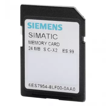 Siemens 6ES7954-8LF04-0AA0 SIMATIC S7 Memory Card 24 MB for S7-1x00 CPU