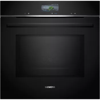 SIEMENS HM736GAB1 iQ700 Piekarnik do zabudowy z mikrofalą, Czarny, 60 cm, Home Connect
