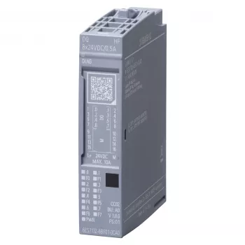 Siemens SIMATIC ET 200SP Moduł wyjść cyfrowych DQ 8x24VDC 6ES7132-6BF01-0CA0