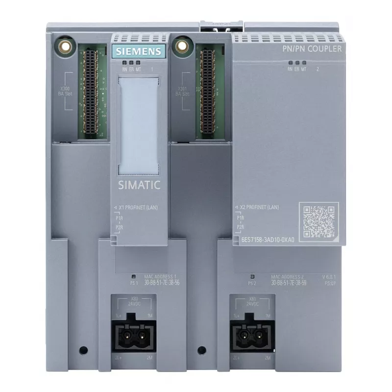 SIEMENS SIMATIC PN/PN Coupler 6ES7158-3AD10-0XA0 | PROFINET IO Coupler do łączenia sieci