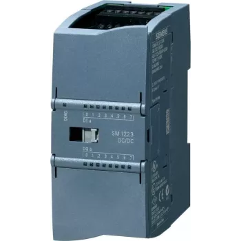Moduł Wejść/Wyjść Cyfrowych i Analogowych Siemens SIMATIC S7-1200, 8 DI/8 DO/2 AI/2 AO, 24V DC, wyjścia źródłowe, szyna DIN 6ES7223-1BL32-0XB0
