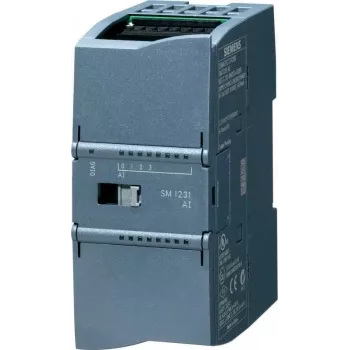Siemens SIMATIC S7-1200 SM 1231 Moduł wejść analogowych 6ES7231-4HD32-0XB0, 4 AI, 0-20mA/4-20mA, 13-bitowy, Odłączany terminal