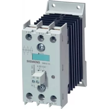 Przekaźnik półprzewodnikowy Siemens SIRIUS 3RF24 3RF2410-1AC45, 10,5 A, 48-600 V AC, sterowanie 24 V DC