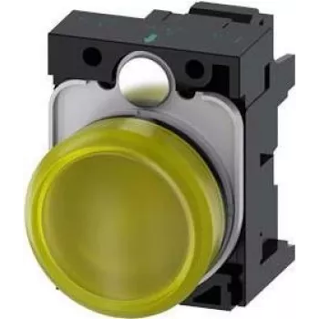Siemens SIRIUS ACT 3SU1102-6AA30-3AA0 żółta lampka kontrolna LED, 24V AC/DC, 22mm