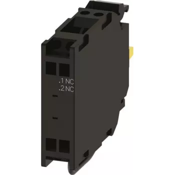 Siemens SIRIUS ACT Moduł stykowy, 1 NC, Zaciski śrubowe, Izolacja 500V, 6A AC-15 3SU14001AA103HA0