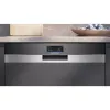 SIEMENS SN57TS00CE iQ700 Zmywarka do zabudowy (Stal szczotkowana/Czarny, 60 cm, Home Connect)
