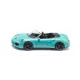 SIKU Porsche 911 Turbo S Cabriolet Turkus/Czarny Model Samochodu Odlewanego 1:55