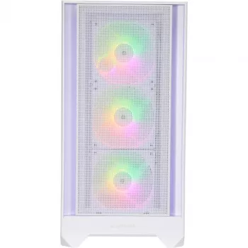 SILENTWARE Flow 110 ARGB Biały Tempered Glass Mid-Tower