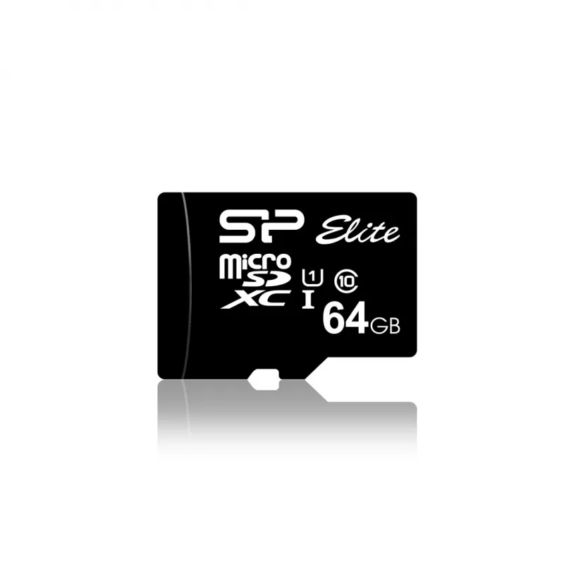 Karta pamięci Silicon Power 64GB microSDXC UHS-I Class 10 U1 V10