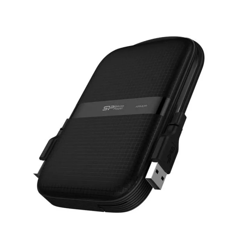 Silicon Power Armor A60 4TB Przenośny dysk twardy zewnętrzny Czarny (USB 3.2 Gen 1)