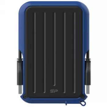 Silicon Power Armor A66 1TB zewnętrzny dysk twardy USB 3.2 Gen 1, wzmocniony, IPX4 odporny na zachlapanie, czarny z czerwonymi akcentami