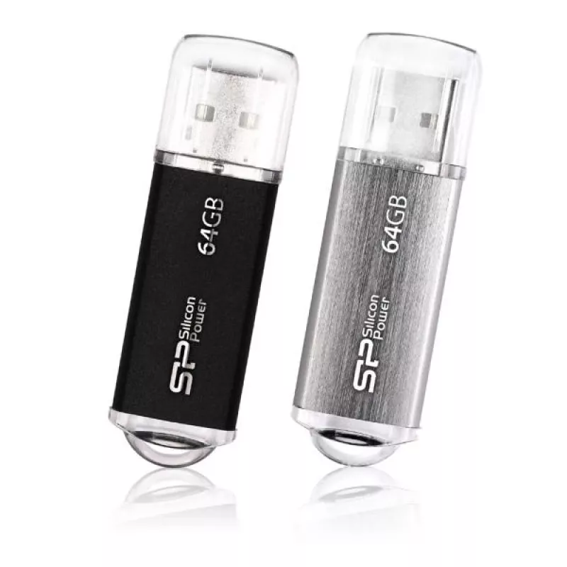 Silicon Power Blaze B02 64GB USB 2.0 Pendrive - Czarny