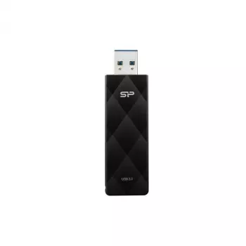 Silicon Power Blaze B20 16GB USB 3.2 Gen 1 PenDrive, Wysuwane złącze, Czarny