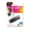 Silicon Power Blaze B25 32GB USB 3.2 Gen 1 Flash Drive, Wysuwane złącze, Czarny