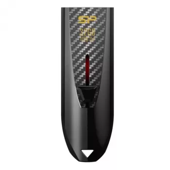 Silicon Power Blaze B25 32GB USB 3.2 Gen 1 Flash Drive, Wysuwane złącze, Czarny
