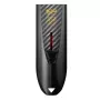 Silicon Power Blaze B25 32GB USB 3.2 Gen 1 Flash Drive, Wysuwane złącze, Czarny
