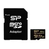 Karta pamięci Silicon Power Golden Series 64GB microSDXC, UHS-I U3, V30, A1, do 100 MB/s odczytu, 80 MB/s zapisu, z adapterem SD