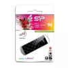 Silicon Power SP064GBUF2U03V1K Blaze B10 64GB USB 2.0 Pendrive, czarny, wysuwany