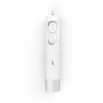 Silicon Power SP5MWASYBP81BT0W 10000mAh Power Bank z wbudowanym kablem USB-C - Biały