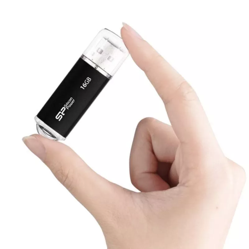 Silicon Power Ultima II USB Flash Drive 16 GB USB Type-A 2.0 Black