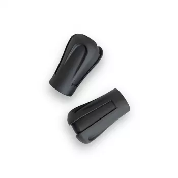 Silva Rubber Paws Gumowe Końcówki do Kijków Trekkingowych - Czarny - 1 Para