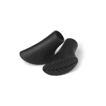 Silva Rubber Paws Końcówki do kijków trekkingowych (para) - czarne, 11 mm