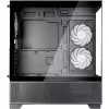 SilverStone Lucid 05 Black 270° Panoramic Glass Design Mid-Tower Case
