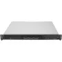 SilverStone RM100 1U Rackmount Chassis - Mini-ITX, Steel, Black