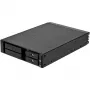 SilverStone SST-FS202B-V2 2-Bay 3.5 cal SATA Hot-Swap Cage do wnęki 5.25 cala - Czarny