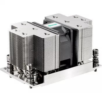 SilverStone SST-XE02-TR5B Low Profile CPU Cooler, 60mm Fan, Black Aluminum, Copper Base, Intel LGA1150/1151/1155/1156, PWM, 65W TDP
