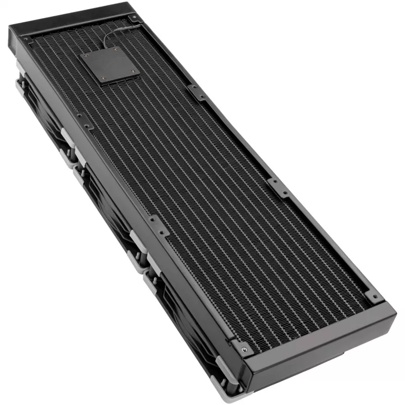 SILVERSTONE TECHNOLOGY SST-XE420 Low Profile CPU Cooler, Black/Silver