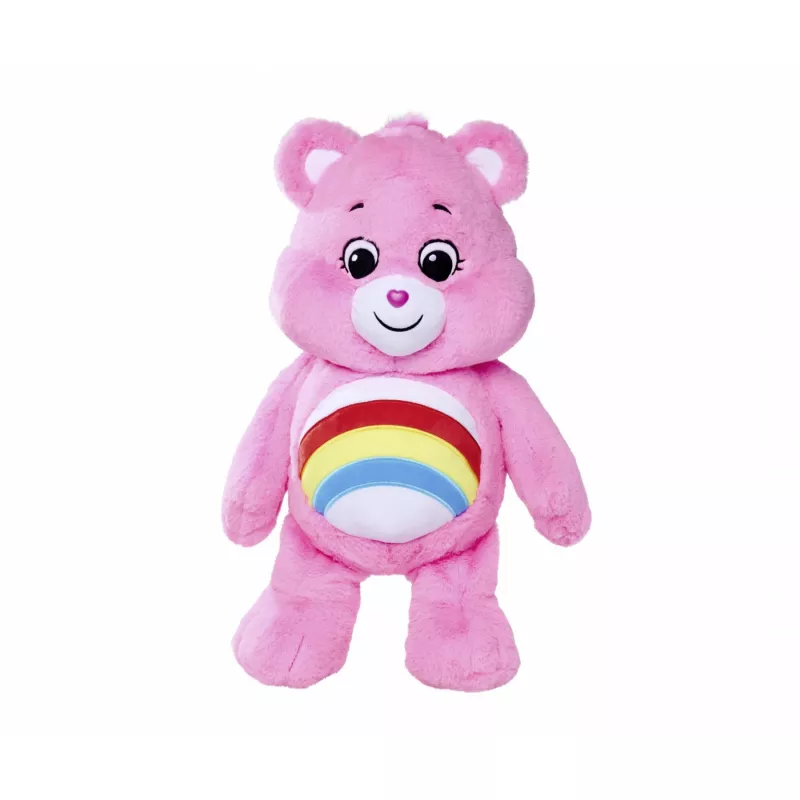 SIMBA-DICKIE Care Bears Cheer Bear Pluszak 60 cm Różowy Tęcza