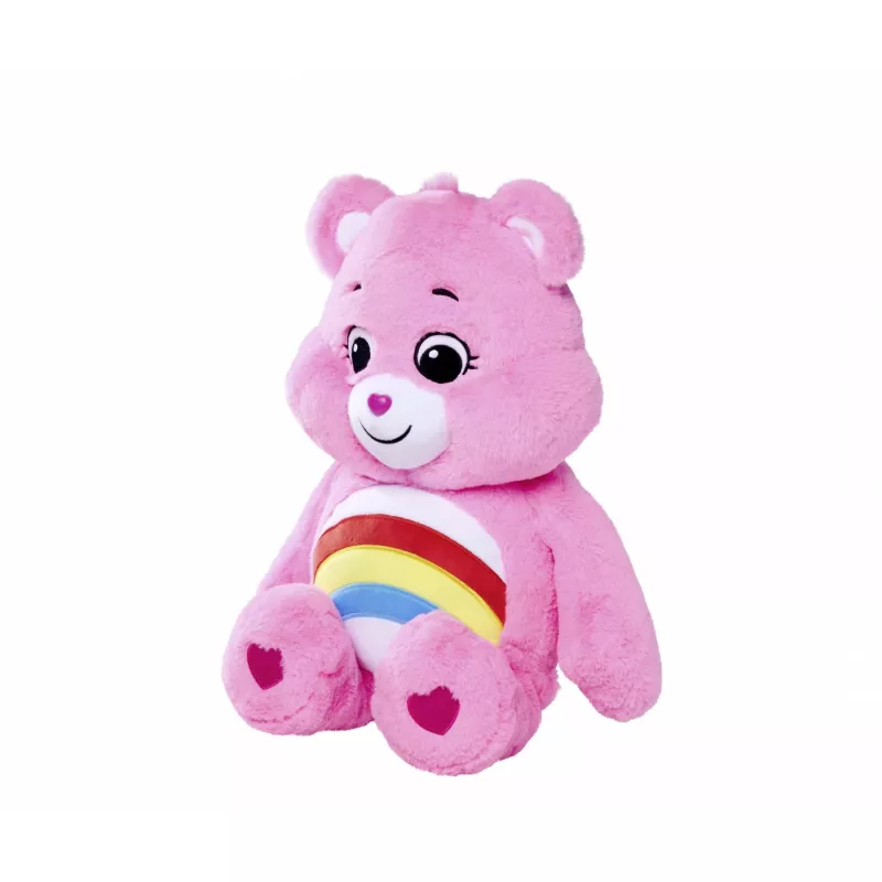 SIMBA-DICKIE Care Bears Cheer Bear Pluszak 60 cm Różowy Tęcza