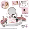 SIMBA-DICKIE My Beauty Studio Interaktywny zestaw do zabawy w makijaż z podświetlanym lustrem i 10 akcesoriami dla dzieci w wieku 3-6 lat