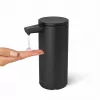 simplehuman ST1084 Dozownik mydła na czujnik, czarna stal nierdzewna, 266 ml, bezdotykowy automatyczny, czujnik ruchu na podczerwień, regulowana ilość, pompa odporna na zapychanie, odporny na odciski palców