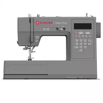 Maszyna do szycia Singer Heavy Duty HD6705C Ładowalna 200 ściegów Szary