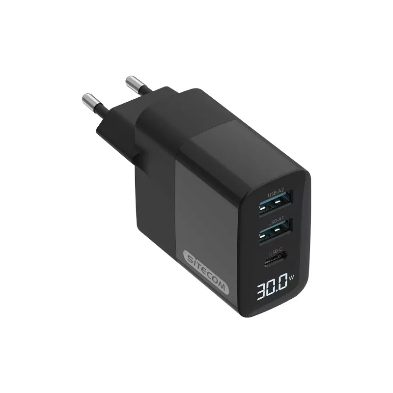 Sitecom CH-1001 ładowarka uniwersalna, USB-C, czarna