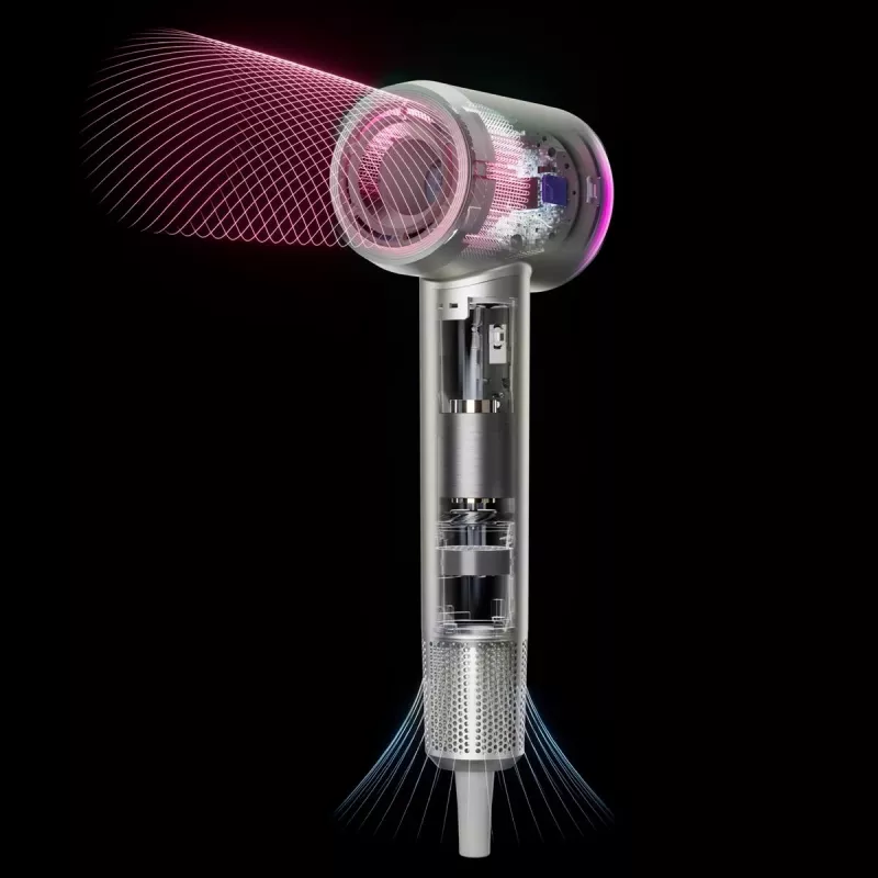 SKYWORTH MH18G Ultrasonic Hair Dryer, Champagne Gold