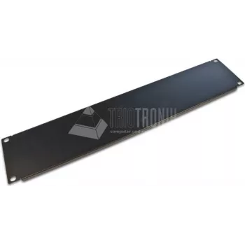 Wirewin BP 2U BL Panel zaślepiający do szafy Rack 19 cali 2U Czarna Stal
