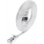 Przewód krosowy Wirewin Cat.6 SLIM, STP (PIMF), 0,75 m, biały PKW-STP-SLIM-KAT6 0.75 WS