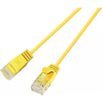 Wirewin Cat.6 U/UTP Slim-Light kabel krosowy, 0,5m, żółty PKW-LIGHT-K6 0.5 GE