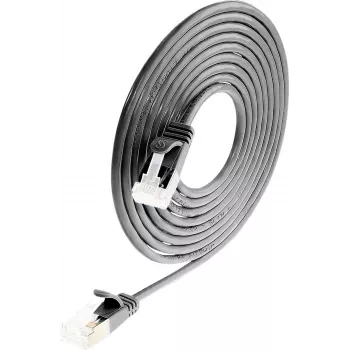 Wirewin Cat 6a U/FTP Slim Ethernet Patch Cable, RJ45, czarny, 2,0 m PKW-LIGHT-STP-K6A 2.0 SW