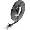 Wirewin Cat6 U/FTP Slim kabel Ethernet patch 0,5m czarny PKW-STP-SLIM-KAT6 0.5 SW