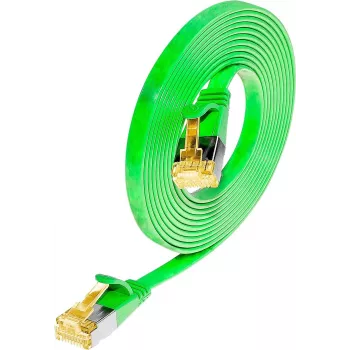 Kabel sieciowy Wirewin Cat6a U/FTP Slim 7m Zielony PKW-STP-SLIM-K6A 7.0 GN