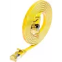 Wirewin Cat6a U/FTP Slim Ethernet Patch Cable RJ45 1,5m Żółty PKW-STP-SLIM-K6A 1.5 GE
