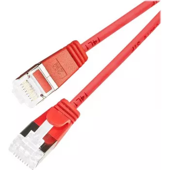Wirewin Cat6a U/FTP Slim Patch Cable 0,5m Czerwony PKW-LIGHT-STP-K6A 0.5 RT