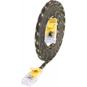 Kabel sieciowy Ethernet Wirewin PKW-TOUGH-K6 5.0 GE Cat.6 Slim, U/UTP, 5m, żółty