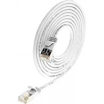 Wirewin SLIM SL6 1.5 WS kabel krosowy Cat.6 U/FTP Slim-Light, 1,5m, biały PKW-LIGHT-STP-K6 1.5 WS