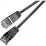 Wirewin SLIM SL6 15 SW - kabel krosowy Cat.6 Slim-Light, U/FTP, 15 m, czarny PKW-LIGHT-STP-K6 15.0 SW